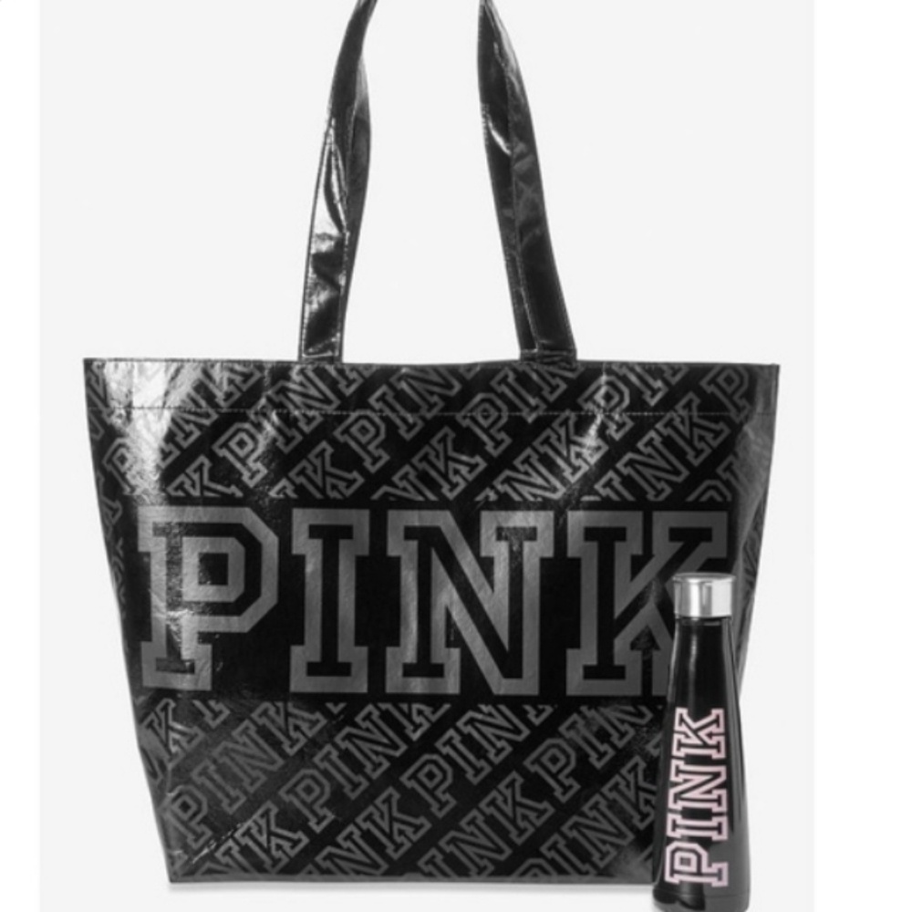 🆕️PINK- Bag & S'well Water Bottle